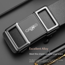 Cartelo  Black Leather Ratchet Belt MWY84312